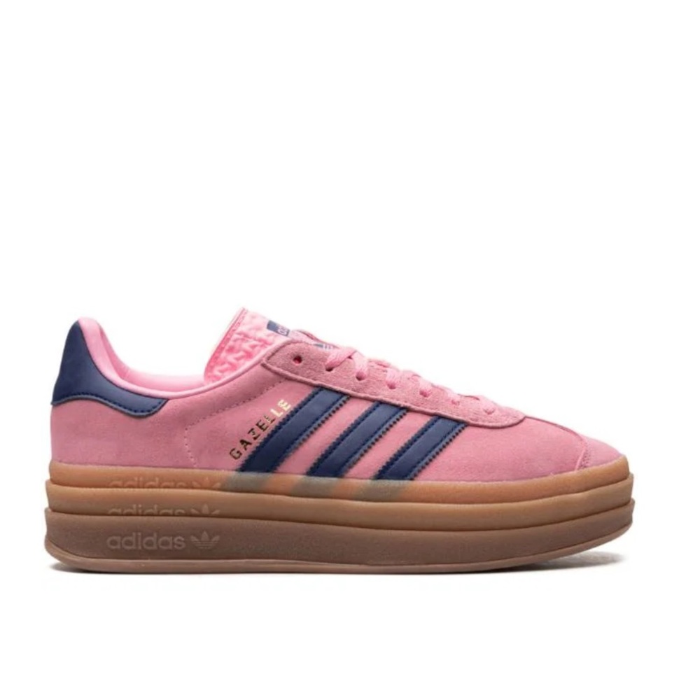 Women’s Adidas Gazelle Bold Pink Glow Gum Bottom